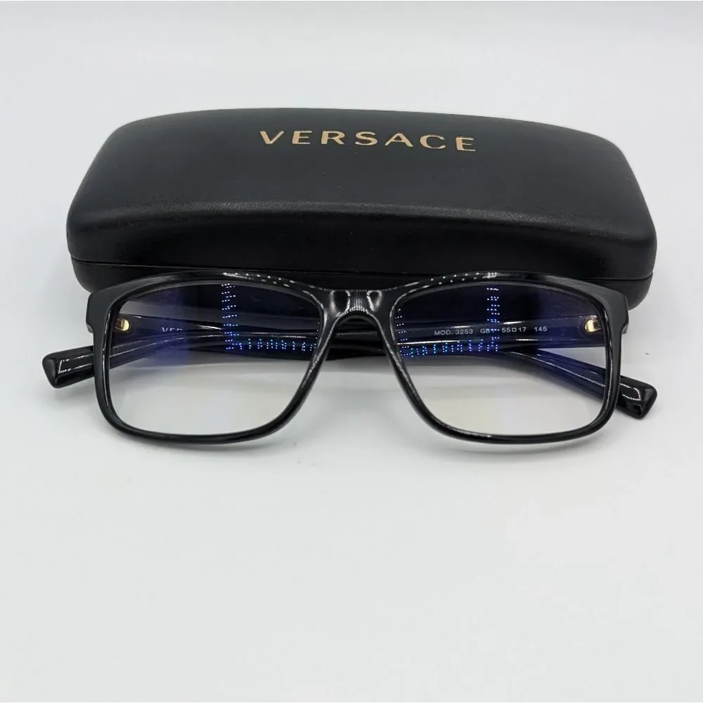 Versace Black Eyeglasses